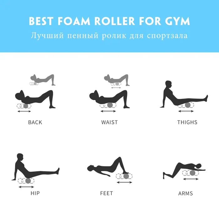 Fitness Equipment Pilates Foam Roller Gym Rieworkes
