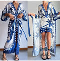 Five-quarter Sleeve Positioning Loose Dress Women Rieworkes