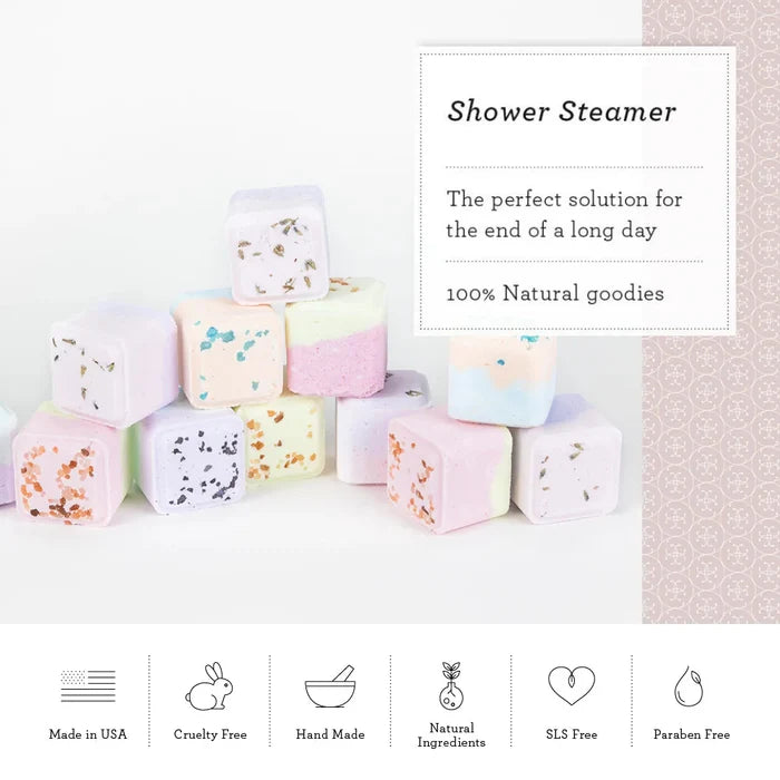 Fizzes for your Bath and Shower - 3 Bath bombs and 8 shower steamers Rieworkes