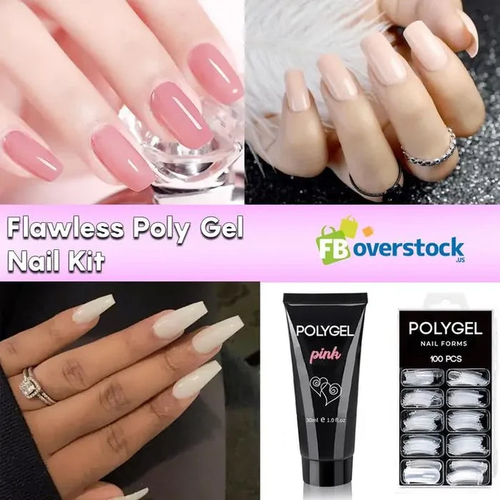 Flawless Poly Gel Nail Kit Rieworkes