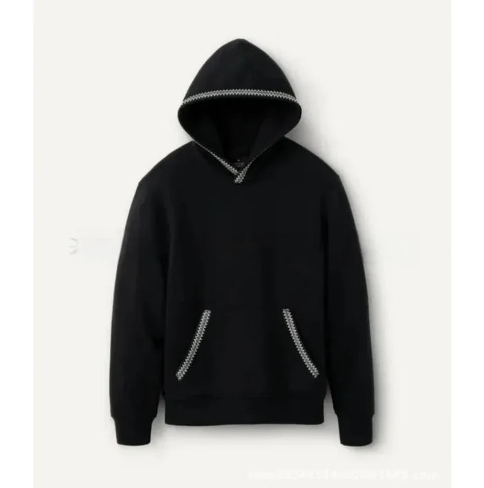 Fleece-Lined Hooded Earth Tone Pullover Rieworkes