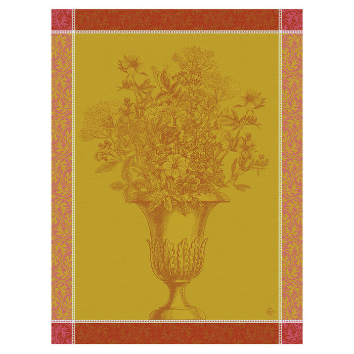 Floraison Kitchen Towel-Gina's Home Linen Ltd