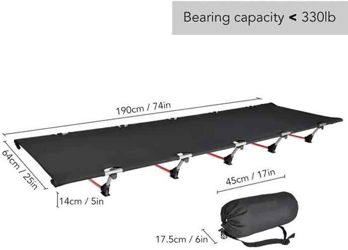 Foldable Camping Cot Rieworkes