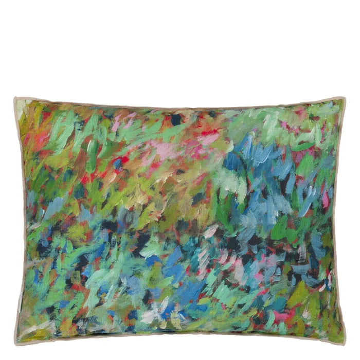 Foret Impressionniste Cushion-Gina's Home Linen Ltd