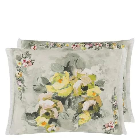 Ghirlanda Emerald Decorative Cushion-Gina's Home Linen Ltd