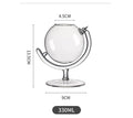 Globe Design Cocktail Glass Rieworkes