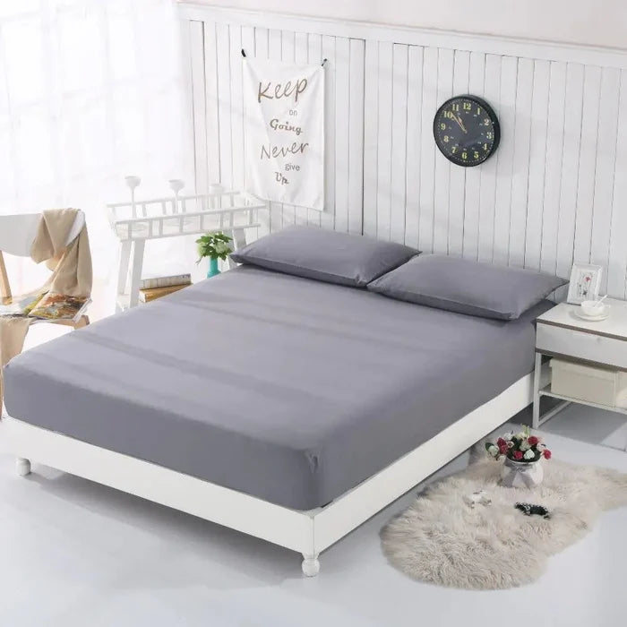 Gray / European Fitted - Queen (153 x 203 cm)