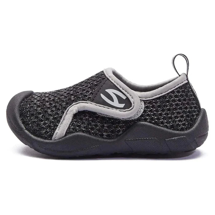 GUBARUN Toddler Boys Girls Sneakers Kids Lightweight Tennis Shoes Breathable 11 Little Kid Black/Grey Rieworkes