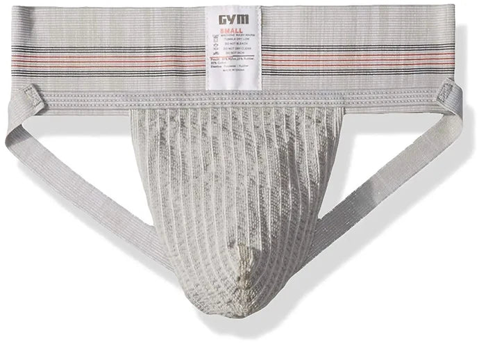 GYM mens 3" Wide Band Classic Athletic Supporter X-Large Heather Grey Rieworkes