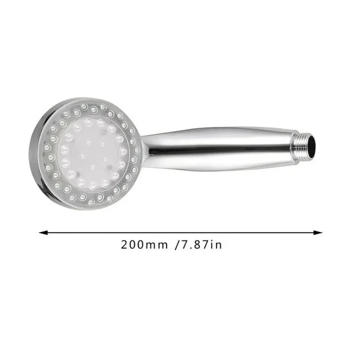 Handheld 7 Color Changing LED Light Water Bath Home Bathroom Shower Head Glow Rieworkes