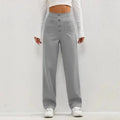 High- Waisted Casual Pants Rieworkes