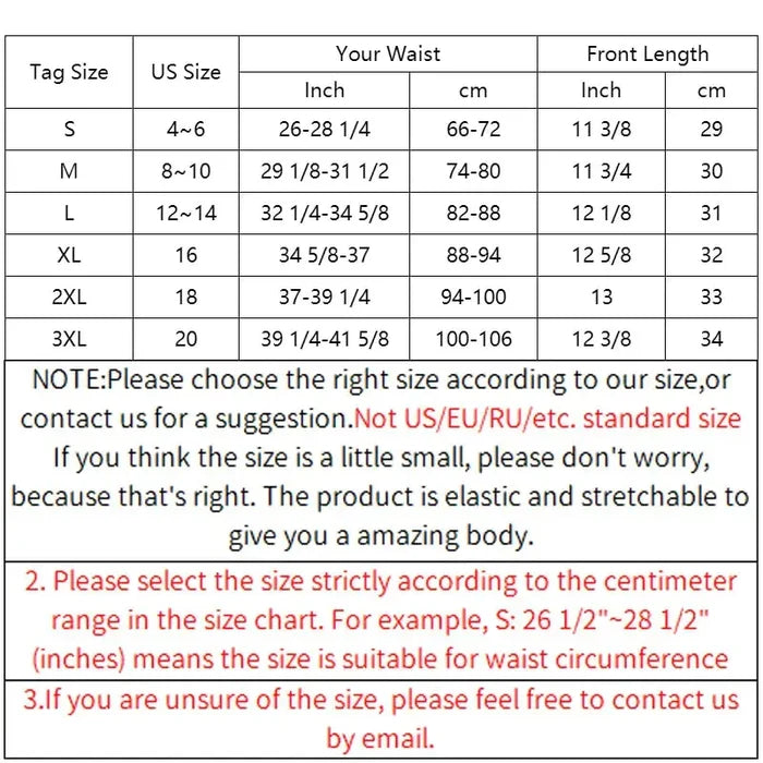 High Waist Slimming Panty Rieworkes