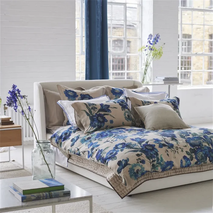 Hirigana Indigo Bedding Collection-Gina's Home Linen Ltd