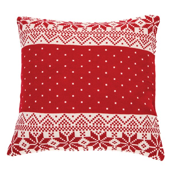POINSETTIA / TOSS CUSHION 20x20"