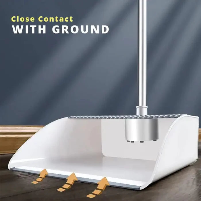 Home Windproof Floor Broom & Dustpan Set Rieworkes