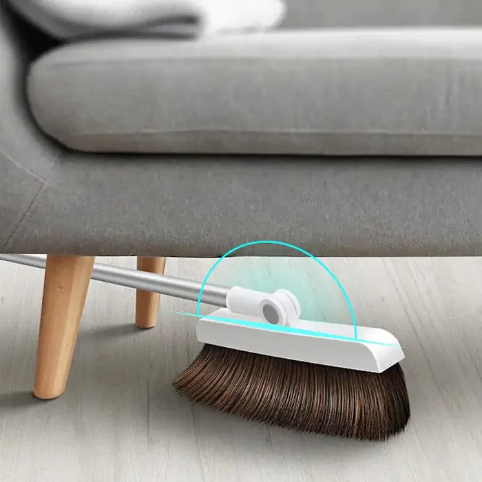 Home Windproof Floor Broom & Dustpan Set Rieworkes