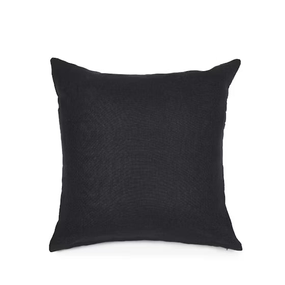 Hudson Pillow Cover 25 X 25 Black