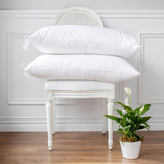 Hutterite Duck Down/Feather Pillow Collection-Gina's Home Linen Ltd