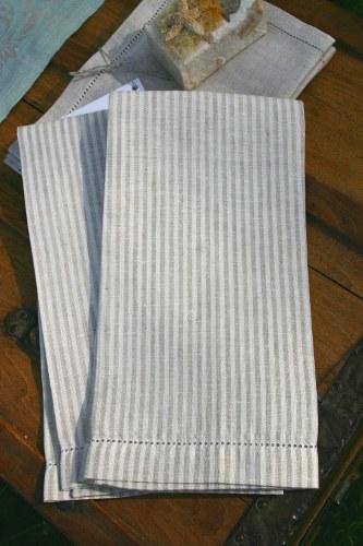 Julie Linen Guest Towel-Gina's Home Linen Ltd