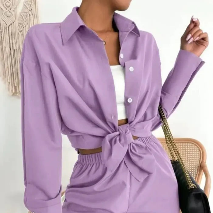 Julie Shorts and Shirt Set Rieworkes