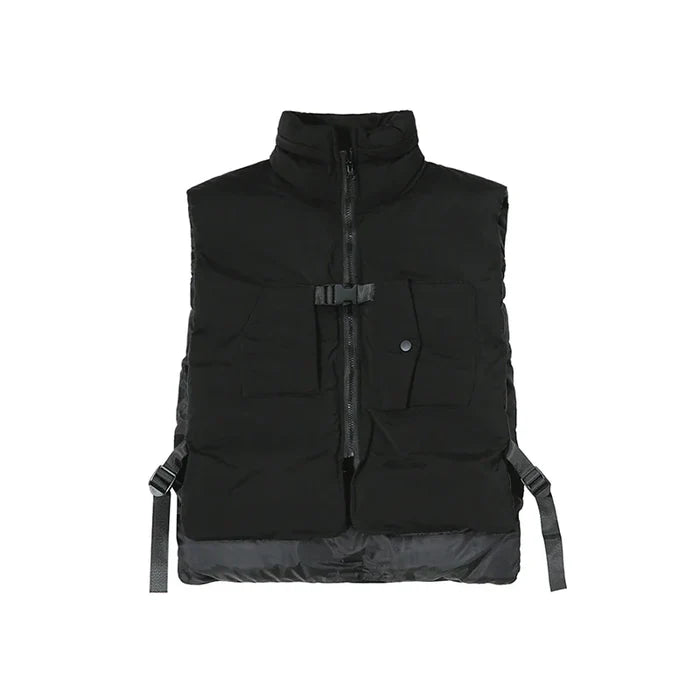 Korean Style Casual Waistcoat Jacket Rieworkes