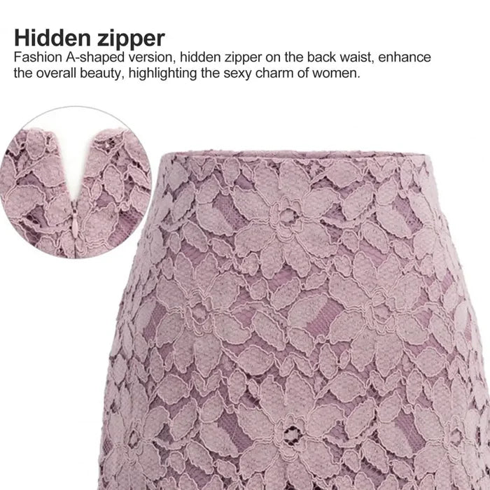 Lace Elegant Office Skirts Rieworkes