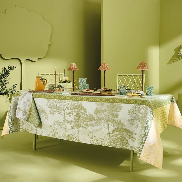 Le Sud Table Linens Collection (Green Sweet)-Gina's Home Linen Ltd