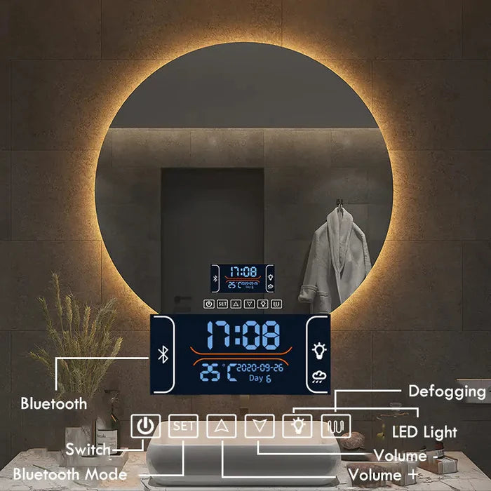 LED Bathroom Mirror Rieworkes