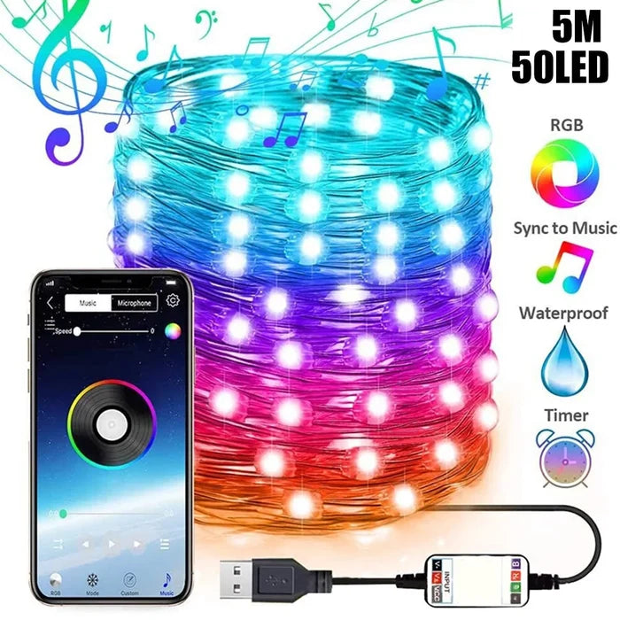LED Christmas Tree Smart Lights Rieworkes