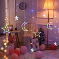 LED Star Curtain Fairy String Lights Rieworkes