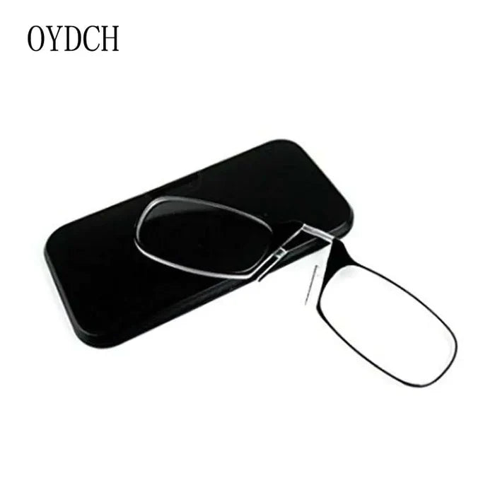 Legless Clamp Nose Reading Glasses For Both Men And Women +2.00 +2.50 Rieworkes