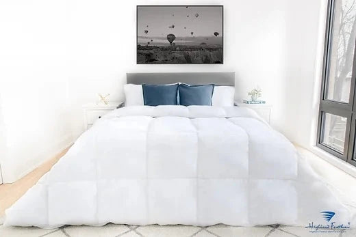 Limoges White Down Duvet 289TC-Gina's Home Linen Ltd
