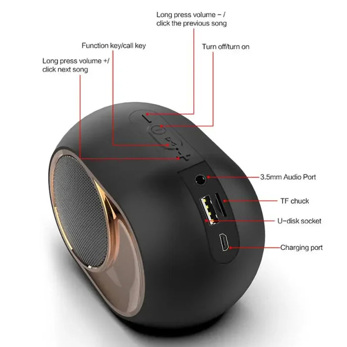 Little Golden Egg Speakers Rieworkes