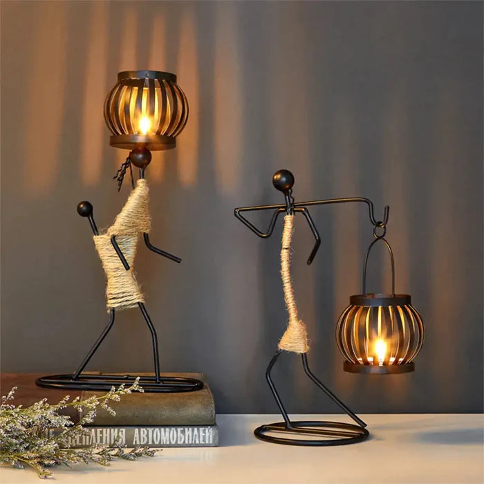 Little Man Candle Holder Rieworkes