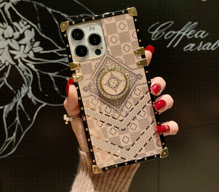 Luxury Flower Glitter Diamond Phone Case For iPhone Rieworkes