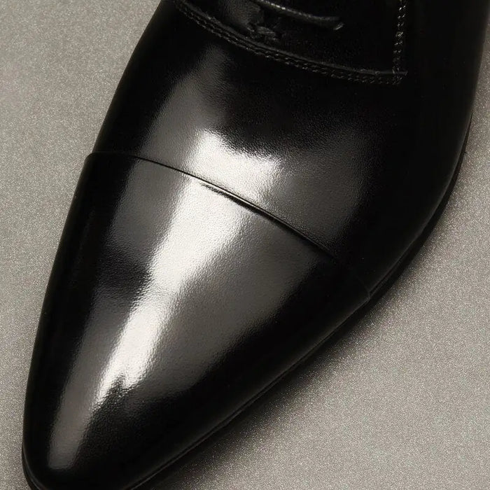 Luxury Red bottom Leather Oxford Shoes For Men Rieworkes