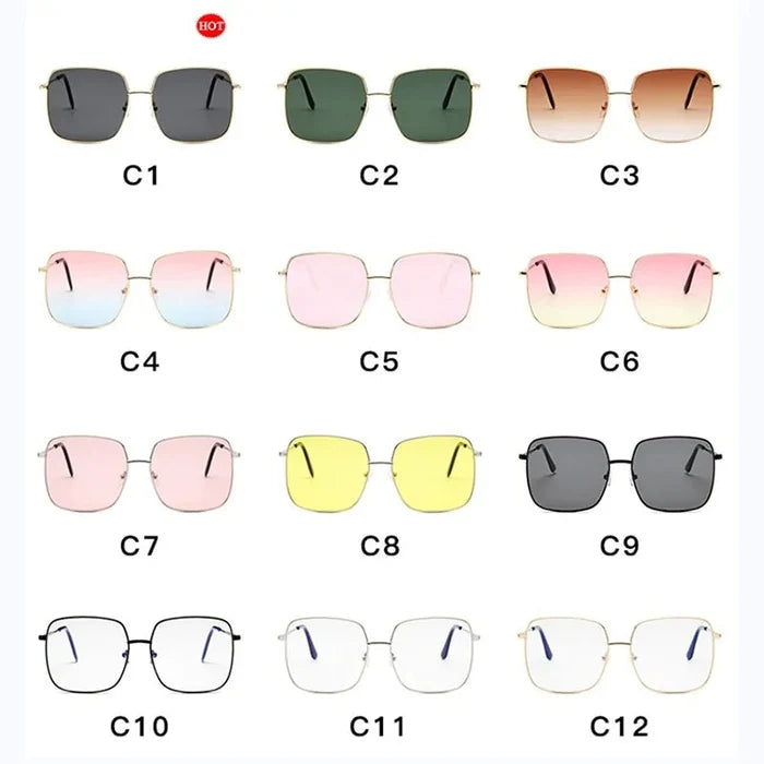 Luxury Square Sunglasses Rieworkes