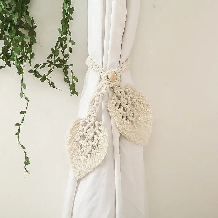 Macrame Room Decoration Curtain Tieback Rope Rieworkes