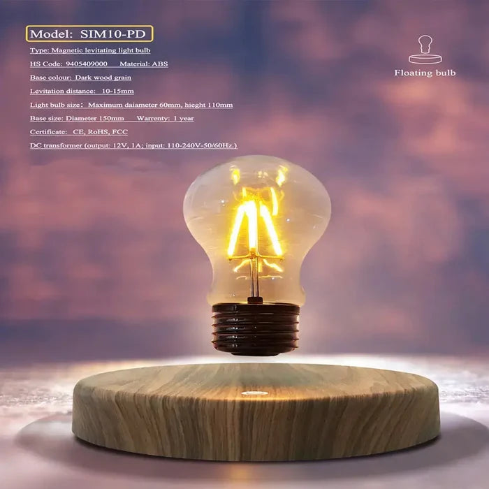 Magnetic Levitation Desk Lamp Rieworkes