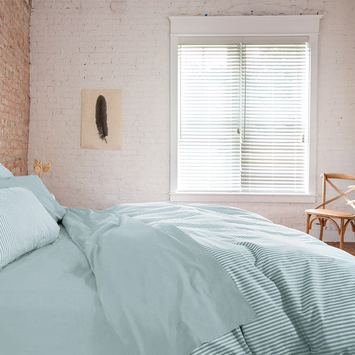 Melange Stripes Duvet Cover Set-Gina's Home Linen Ltd