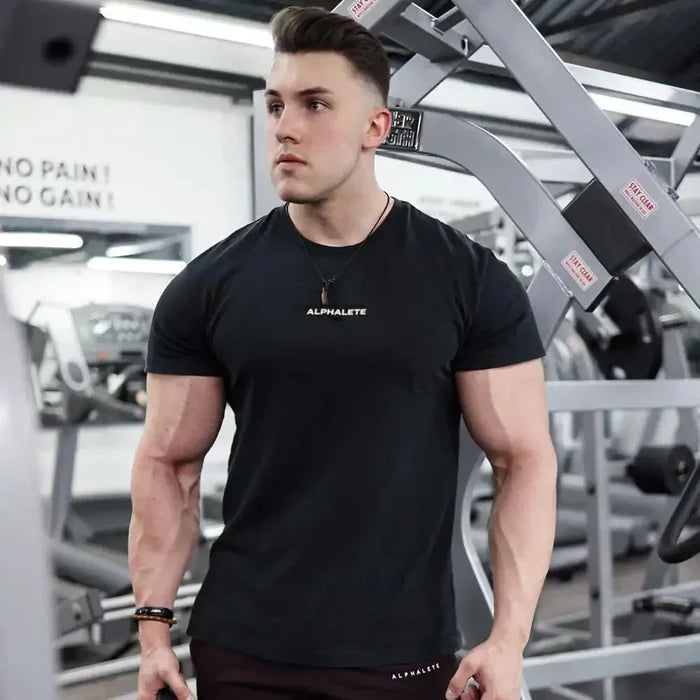 Men Fitted Gym T-Shirt Rieworkes