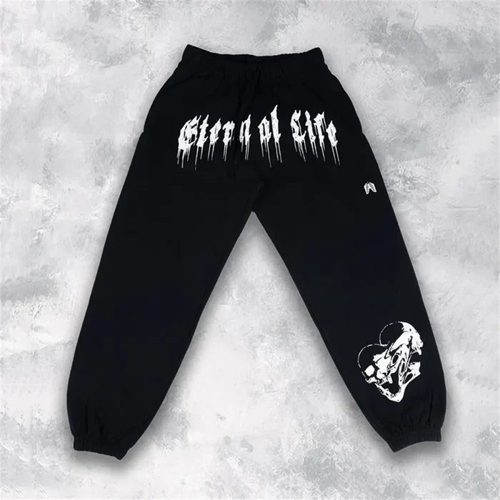 Men's Gym Joggers Cotton Pants Streetwear Rieworkes