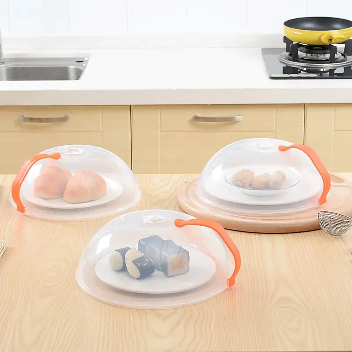 Microwave Food Cover Splash Proof Plate Cover Rieworkes