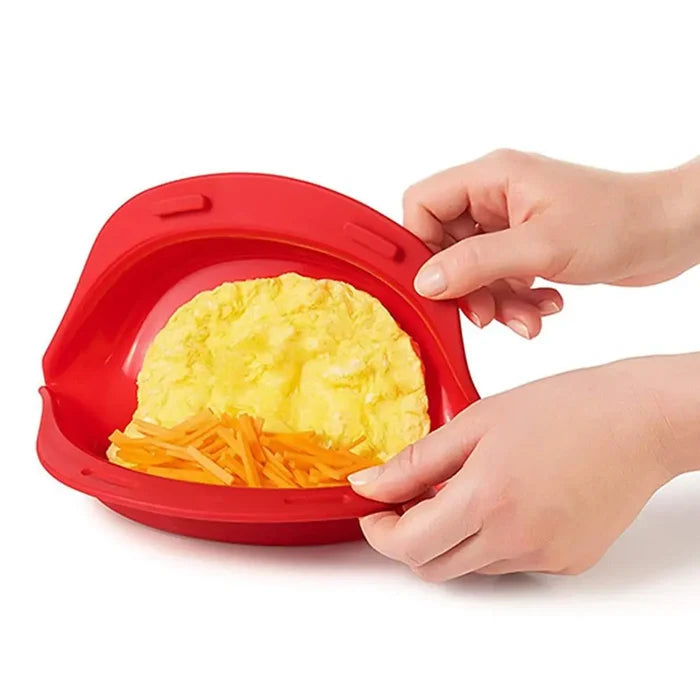 Microwave Oven Silicone Omelet Mold Tool Rieworkes