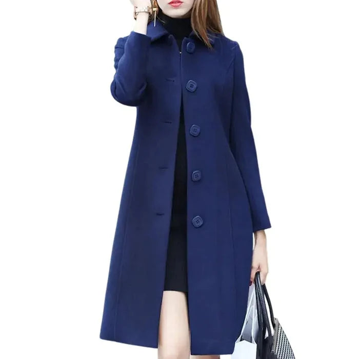 Mid Length Elegant Warm Winter Coat Rieworkes