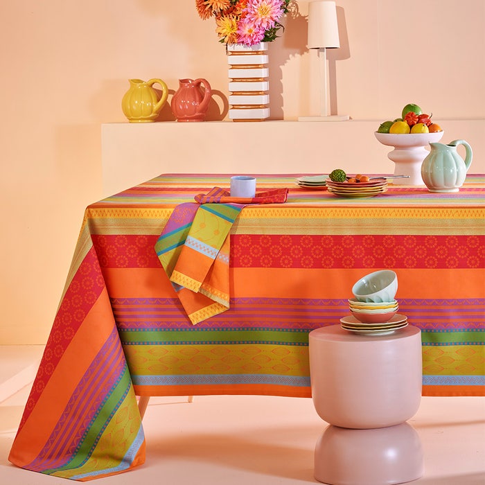 Mille Broderies Table Linens Collection (Coated Cotton)-Gina's Home Linen Ltd