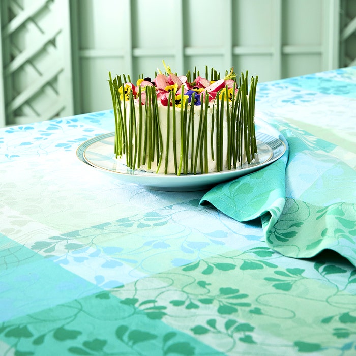 Mille Feuillages Table Linens Collection (Coated Cotton)-Gina's Home Linen Ltd