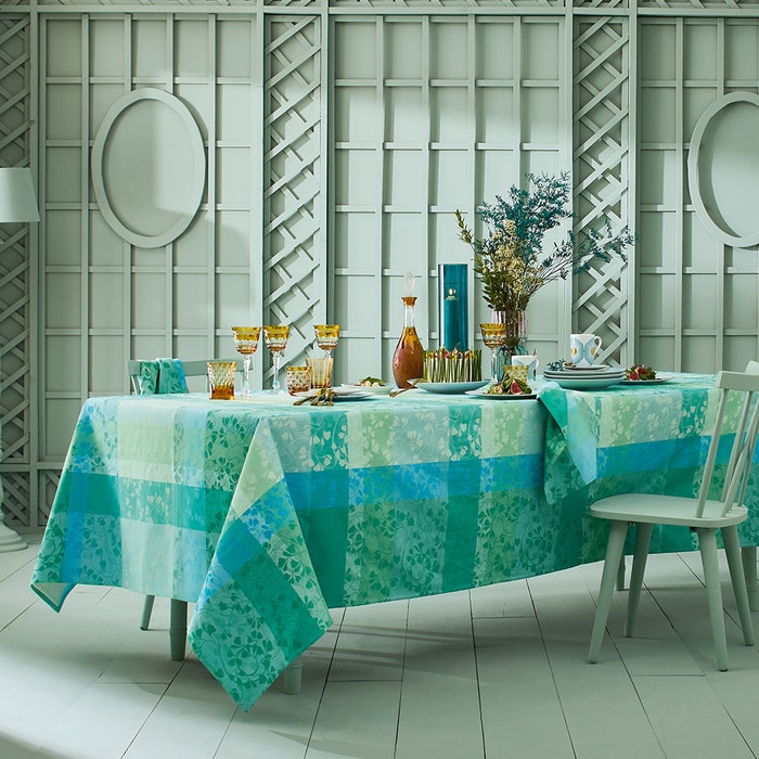 Mille Feuillages Table Linens Collection (Coated Cotton)-Gina's Home Linen Ltd