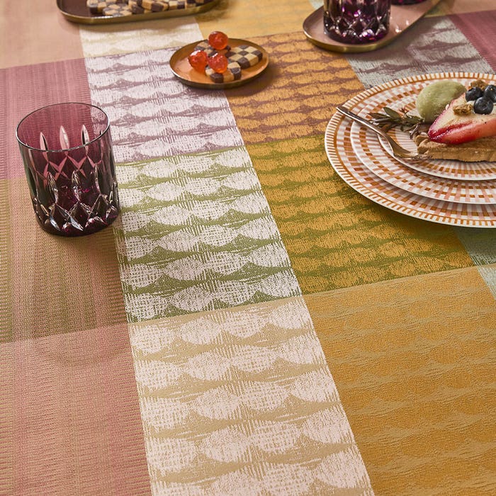 Mille Halos Table Linens Collection (Coated Cotton)-Gina's Home Linen Ltd