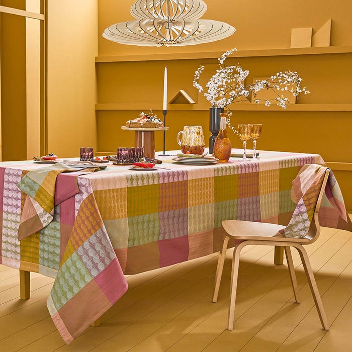 Mille Halos Table Linens Collection (Coated Cotton)-Gina's Home Linen Ltd